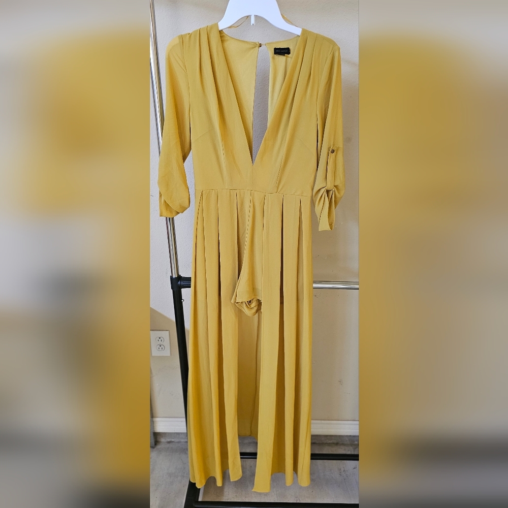 Small mustard dress